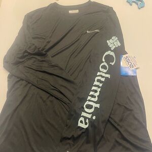 Columbia Charcoal Long Sleeve Top